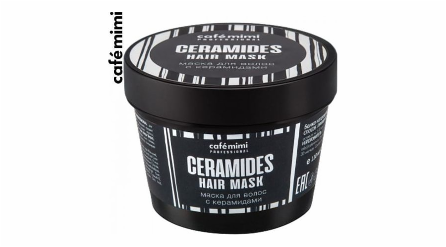 Cafe Mimi maska s ceramidy - pro oslabené a matné vlasy 110 ml