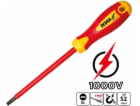DEDRA Izolovaný plochý šroubovák 3x100mm