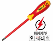 DEDRA Izolovaný plochý šroubovák 3x100mm