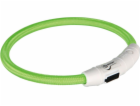 Trixie Ring s USB flash, M–L: 45 cm Zelená