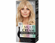 Joanna Multi Cream Color 5D effect 28 velmi světlá perleťová blond