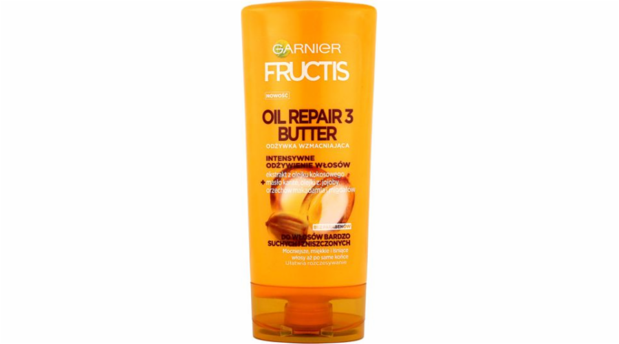 Garnier Fructis Oil Repair 3 Butter kondicionér pro suché a poškozené vlasy 200ml