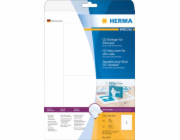 Kartonové vložky Herma 5033, A4, pro balení CD a DVD, bílé, bez lepidla, 121 x 242 mm, typ slimcase, 25 ks (5033)