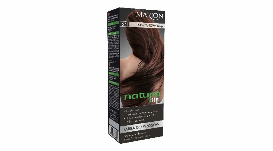 Marion Barva na vlasy Natura Style č. 641 kaštanově hnědá - 78641
