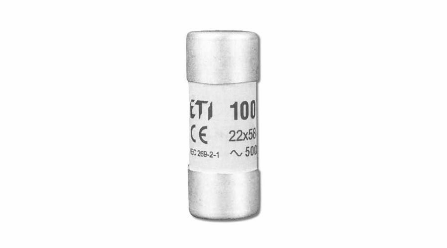 Eti-Polam Cylindrická pojistková vložka CH22x58mm gG 100A 002640025