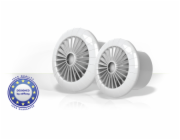 airRoxy Stropní ventilátor 100mm 15W /kuličková ložiska/ aRid 100 BB