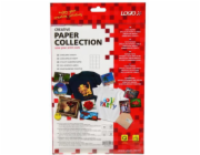 Štítky s logem A4, matné, bílé, 10 ks.