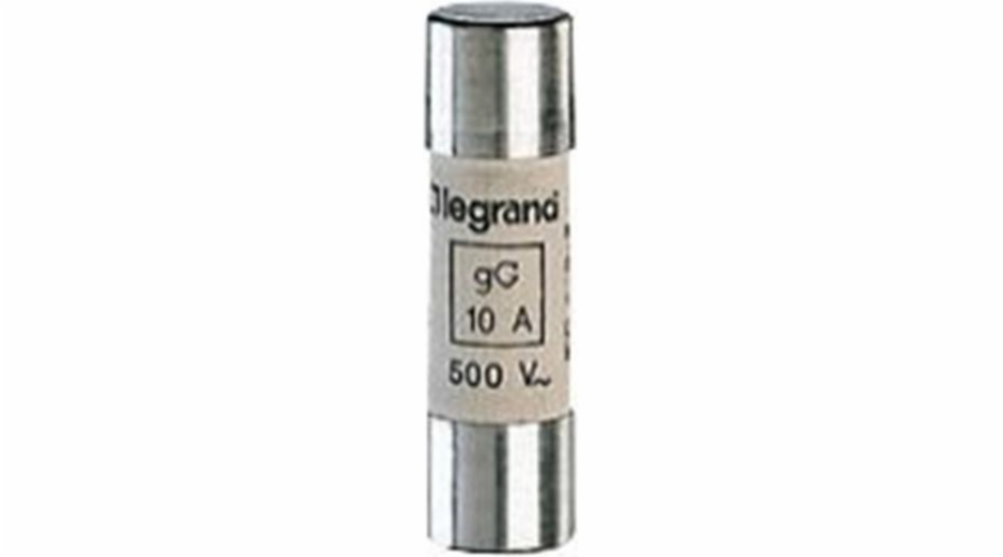Legrand Cylindrická pojistková vložka 10x38mm 10A gG 10ks (013310)