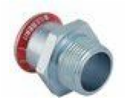 Geberit Mapress C-Stahl - Konektor adaptéru s vnějším závitem d66,7-R21/2 (21712)