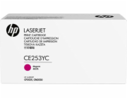 HP toner CE253YC (purpurový)
