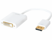 LogiLink DisplayPort - DVI-D AV adaptér bílý (CV0058B)
