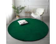 Strado Kulatý koberec Rabbit Strado 150x150 BottleGreen (zelený)