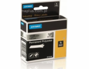 Dymo Odolná polyesterová páska 12 mm x 5,5 m černá na metalíze (S0718180)