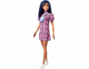 Módní panenka Barbie Mattel Fashionistas - hadí šaty (FBR37/GXY99)