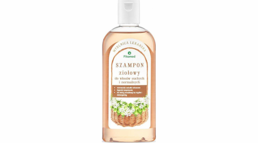 Fitomed Fitomed Tradiční bylinný šampon pro suché a normální vlasy Mydlnica lékařská 250g | DOPRAVA ZDARMA OD 250 PLN