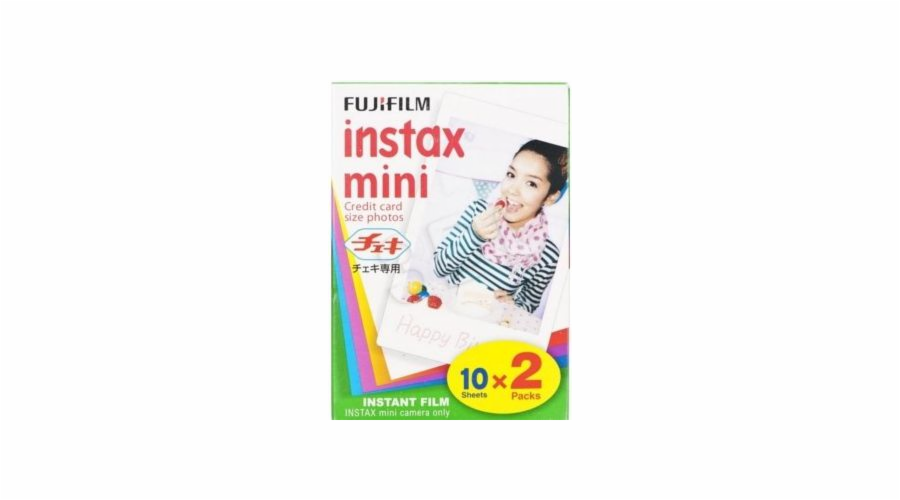 Fujifilm Instax Mini lesklá náplň (10x2)