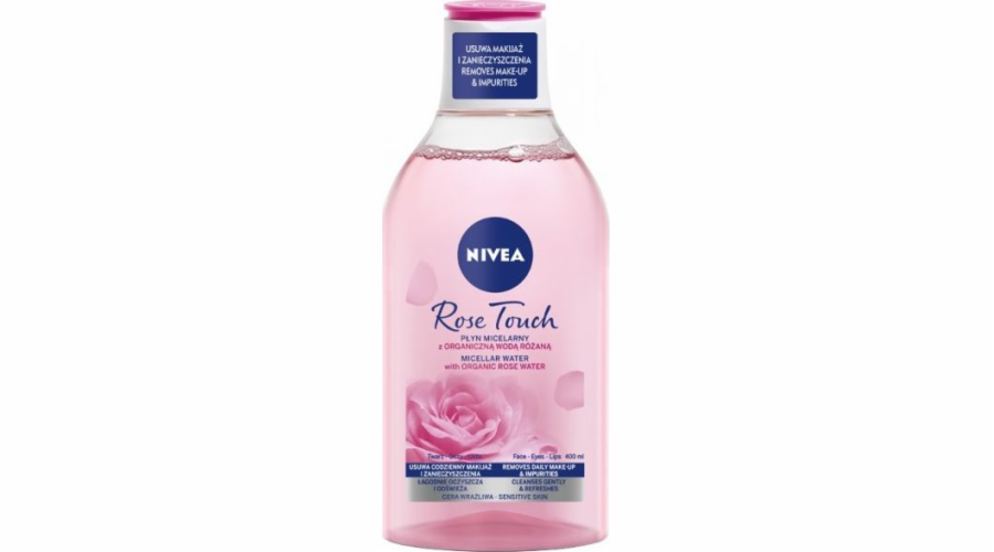 Nivea Nivea Rose Touch micelární fluid s organickou růžovou vodou 400ml | DOPRAVA ZDARMA OD 250 PLN