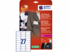 Jmenovka Avery Zweckform SP 63,5X29,6/20ARK Bílá (L4784-20)