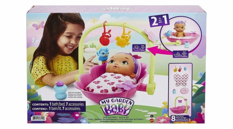 Mattel MY GARDEN BABY BABY BATTLE 2V1 HBH46 WB4