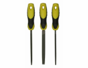 Pilníky Stanley Stripper - trojúhelníkové, ploché, kulaté 150mm 3 ks. (22-445)