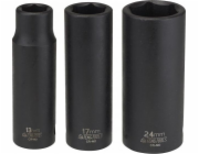 Nárazová zásuvka Teng Tools Long Thin Wall 1/2 22 mm ANSI