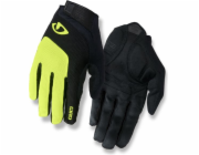 GIRO Bravo Gel LF pánské cyklistické rukavice, žluté a černé, velikost L (GR-8053347)