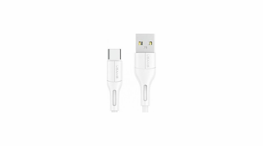 Usams USAMS USB kabel U68 USB-C 2A Fast Charge kabel 1m bílý/bílý SJ501USB02 (US-SJ501)