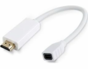 AV adaptér MicroConnect DisplayPort Mini - HDMI bílý (HDMMDP)