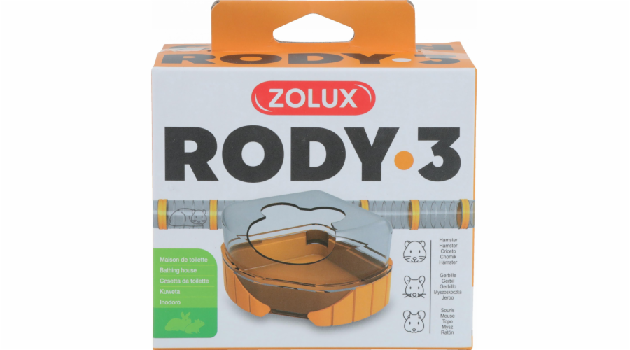 WC Zolux ZOLUX RODY3, barva žlutá