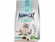 Happy Cat Sensitive Skin & Coat, suché krmivo, pro dospělé kočky, pro zdravou kůži a srst, 1,3 kg, sáček
