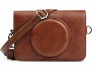 LoveInstant Case Kryt pro Kodak Minishot Combo 2 Retro / C210r / Hnědá