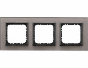 Ospel Sonata trojitý rám, sklo, šedá (R-3RGC/41/25)