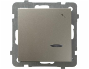 ZSE Ospel SA AS Schodišťový vypínač s podsvícením saténovým světlem LP-3GS/m/45