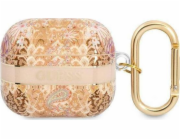 Kryt GUESS Guess GUA3HHFLD AirPods 3 zlato/zlatý kolekce Paisley Strap