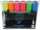 Schneider Highlighter Job 6 kusů, mix barev