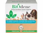 FRANCODEX Biodene Bavlněné kosmetické tampony pro zvířata 10 kusů