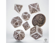 Sada kostek Q-Workshop The Witcher: Geralt - Bílý vlk