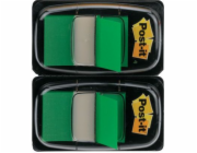 Post-it Indexing tab 680-G2EU, 25mmx43mm, zelená, 2 x 50ks (3M0833)
