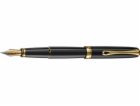 Plnicí pero Diplomat Excellence A2, M, černo/zlatá