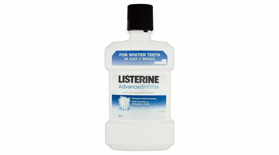 Listerine Advanced White ústní voda 1000ml