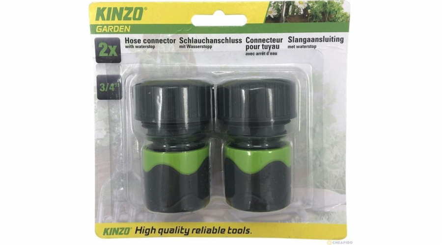 Kinzo Kinzo - Spojky zahradní hadice 3/4 2 ks.