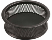 Q-Connect CAP KONTEJNER, Q-CONNECT, KOV, SÍŤ, KULATÝ, Š.32MM, H.90MM, ČERNÁ KF15102