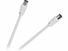 Anténní kabel 1,5 m bílý (KPO2735F-1,5)