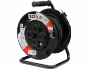 Yato Reel prodlužovací kabel 20m/4 zásuvky 230v H05RR-F 3x1,5m2 (YT-81052)