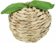 Trixie Hračka ve tvaru jablka, pro králíky/hlodavce, z trávy, 7 cm
