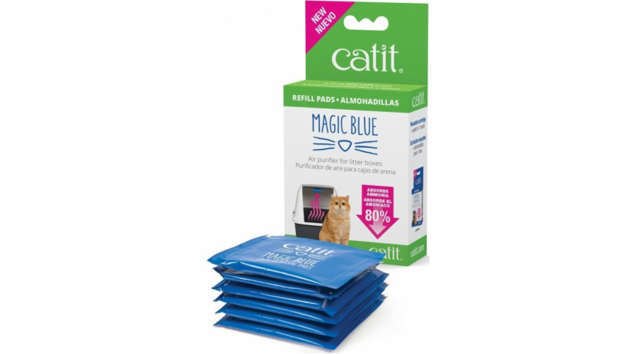 Vložky Catit do čističky vzduchu Catit Magic Blue, 6 ks/bal.