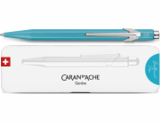 Caran d`Arche CARAN D ACHE 849 Colormat-X kuličkové pero, M, v krabičce, tyrkysové