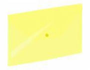 Velká obálka A4 se zapínáním, žlutá (198296)