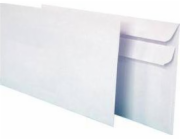 Herlitz DL hk obálky (s pruhem) super mail pro elegantní korespondenci, bílá, 400 ks.
