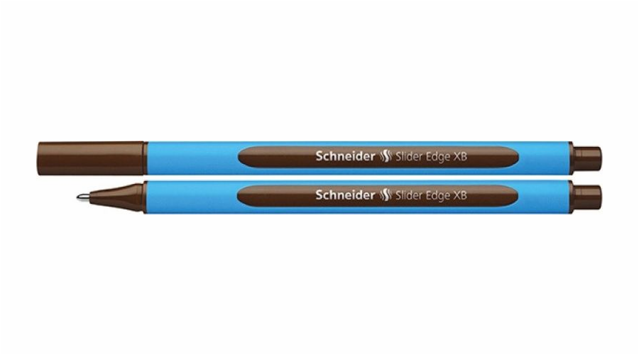 Schneider Kuličkové pero SCHNEIDER Slider Edge, XB, hnědé